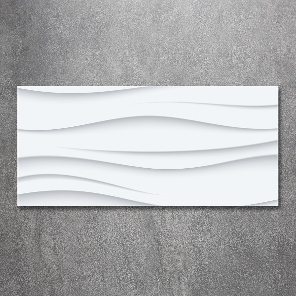 Quadro vetro acrilico Onde astratte