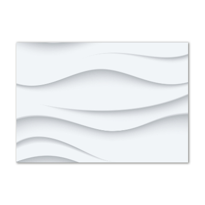 Quadro vetro acrilico Onde astratte