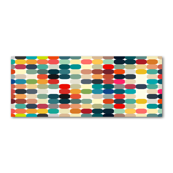 Quadro su vetro acrilico Sfondo geometrico