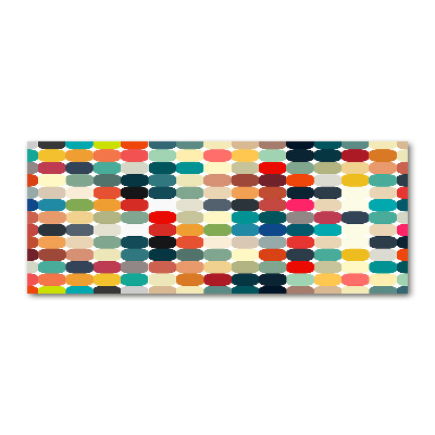 Quadro su vetro acrilico Sfondo geometrico