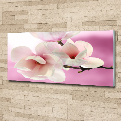 Quadro in vetro acrilico Magnolia