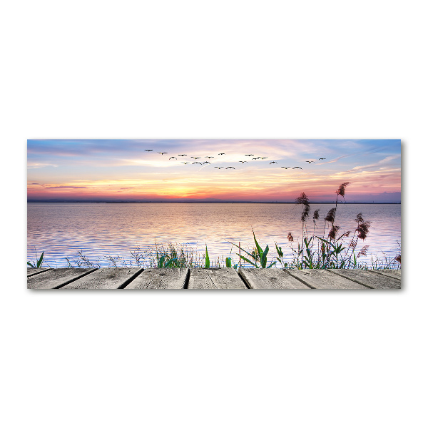 Quadro in vetro acrilico Lago West