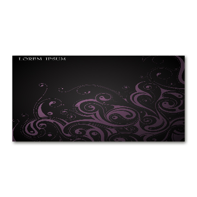 Quadro in vetro acrilico Ornamenti