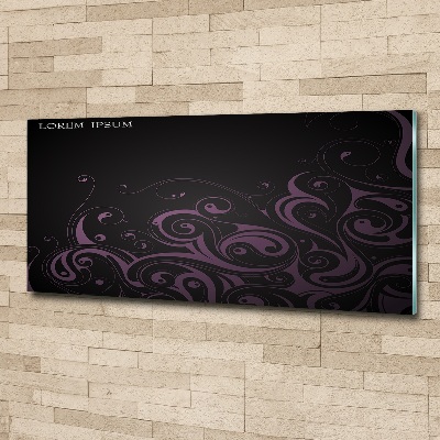 Quadro in vetro acrilico Ornamenti