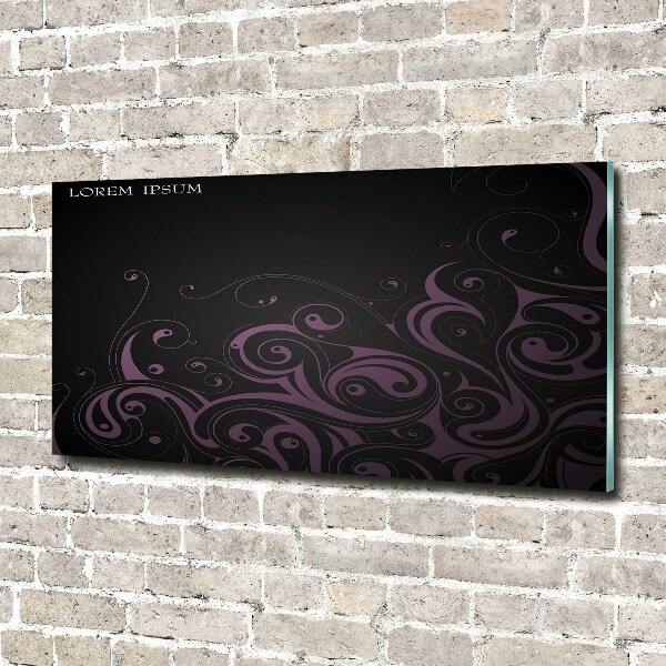 Quadro in vetro acrilico Ornamenti