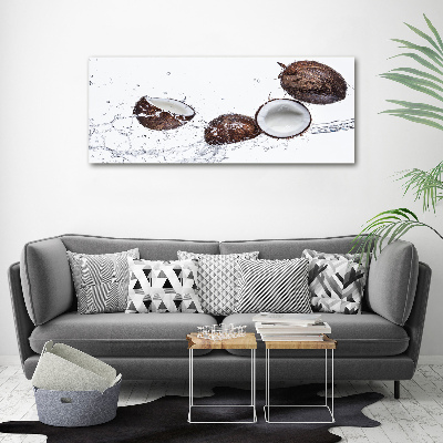 Quadro vetro acrilico Cocco con acqua
