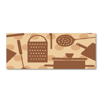 Quadro su vetro acrilico Utensili da cucina