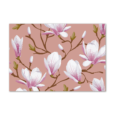 Quadro su vetro acrilico Magnolia