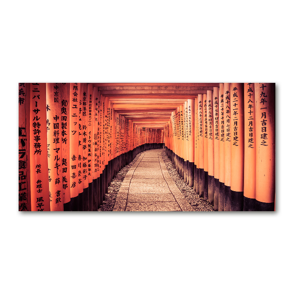 Quadro in vetro acrilico Kyoto Gates