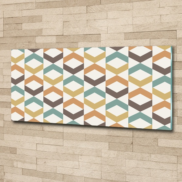 Quadro vetro acrilico Sfondo retrò