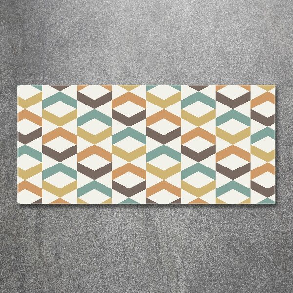 Quadro vetro acrilico Sfondo retrò