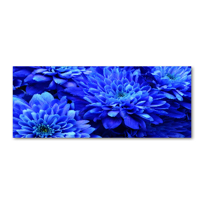Quadro vetro acrilico Aster blu