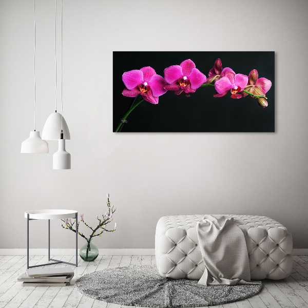 Quadro vetro acrilico Orchidea