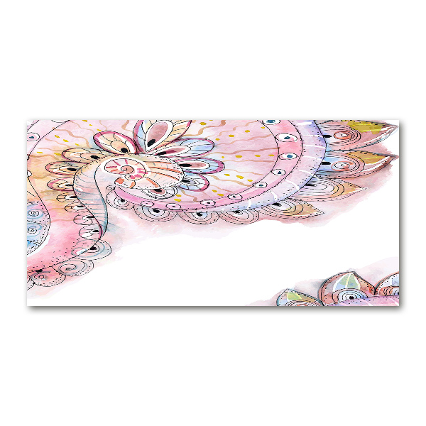 Quadro su vetro acrilico Modello astratto