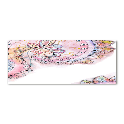 Quadro su vetro acrilico Modello astratto