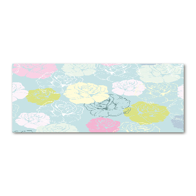 Quadro vetro acrilico Rose