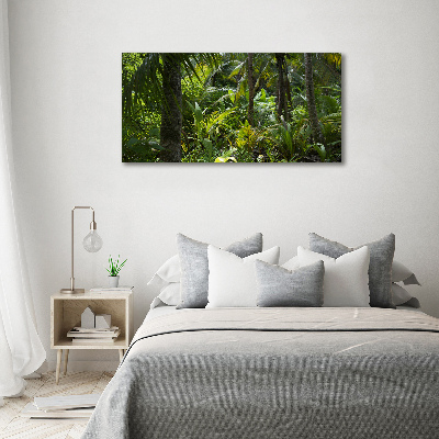 Quadro in vetro acrilico Foresta tropicale