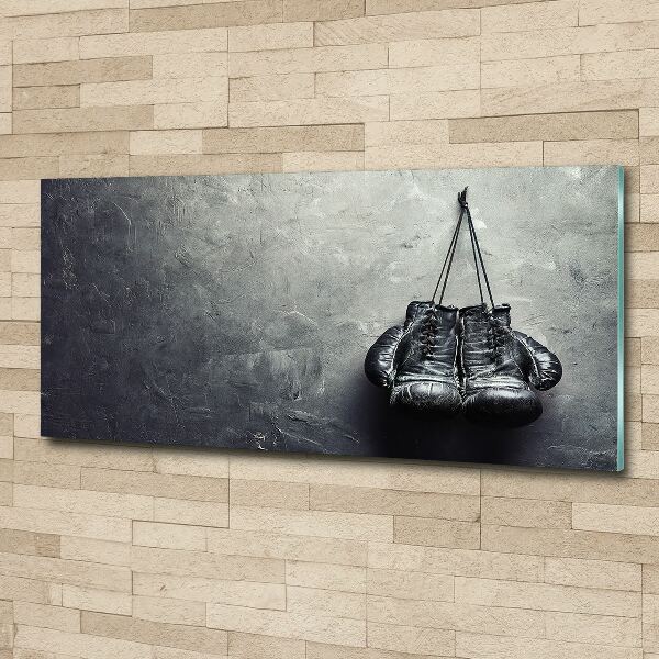 Quadro in vetro acrilico Guantoni da boxe