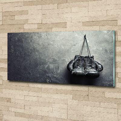 Quadro in vetro acrilico Guantoni da boxe