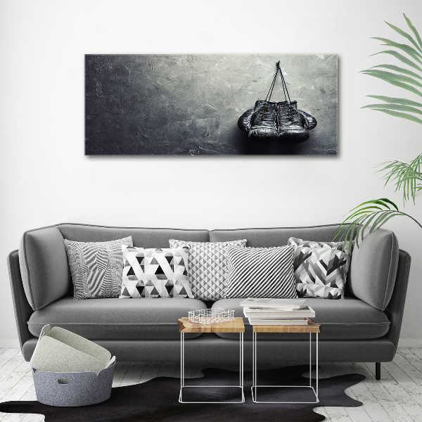 Quadro in vetro acrilico Guantoni da boxe