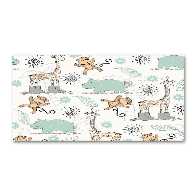 Quadro in vetro acrilico Animali