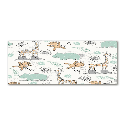 Quadro in vetro acrilico Animali