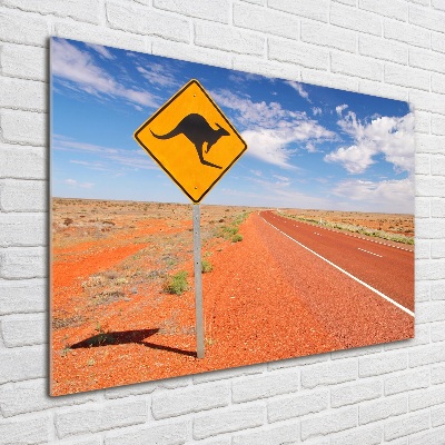 Quadro vetro acrilico Strada in Australia