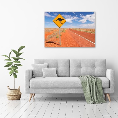 Quadro vetro acrilico Strada in Australia