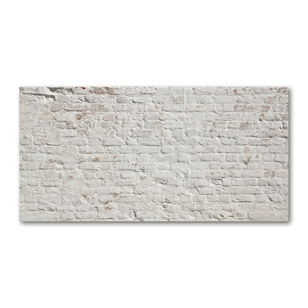 Quadro su vetro acrilico Muro di mattoni