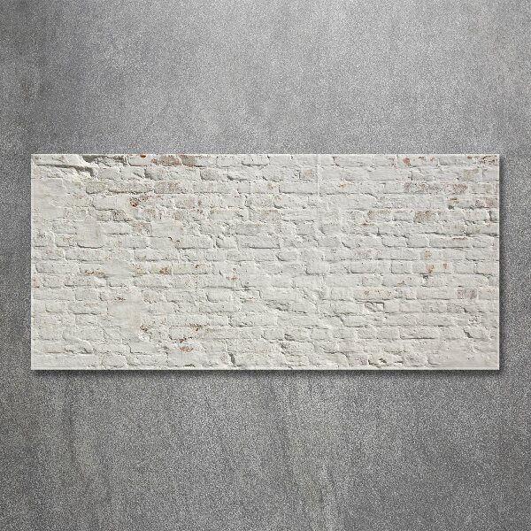 Quadro su vetro acrilico Muro di mattoni