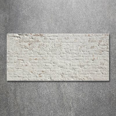 Quadro su vetro acrilico Muro di mattoni