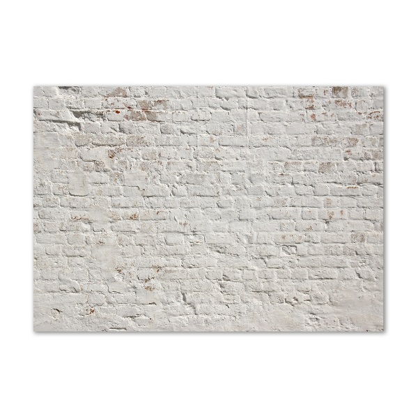 Quadro su vetro acrilico Muro di mattoni