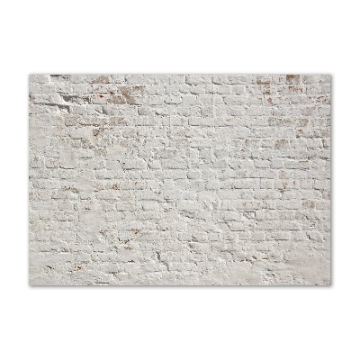Quadro su vetro acrilico Muro di mattoni