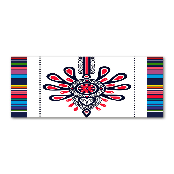 Quadro su vetro acrilico Modello popolare polacco