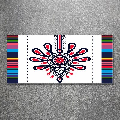 Quadro su vetro acrilico Modello popolare polacco