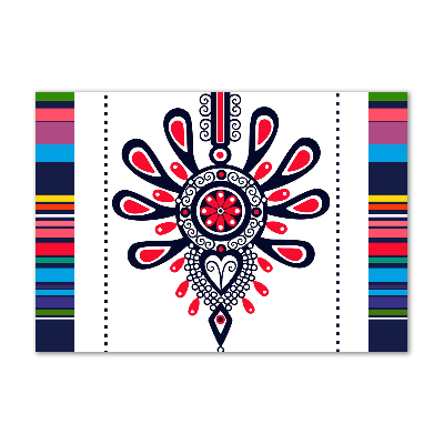 Quadro su vetro acrilico Modello popolare polacco