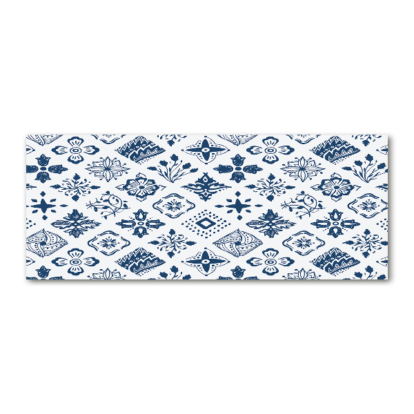 Quadro in vetro acrilico Motivo floreale