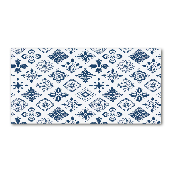 Quadro in vetro acrilico Motivo floreale