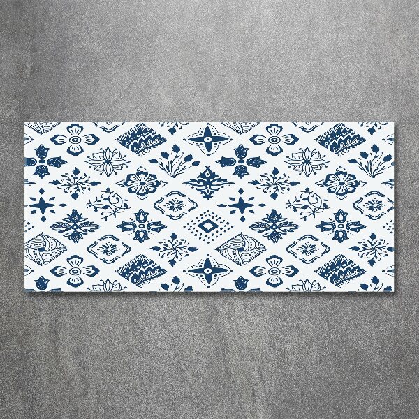 Quadro in vetro acrilico Motivo floreale