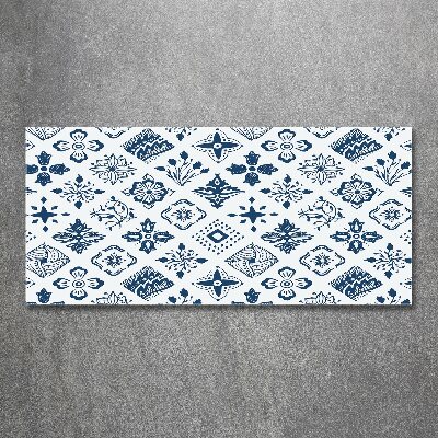 Quadro in vetro acrilico Motivo floreale