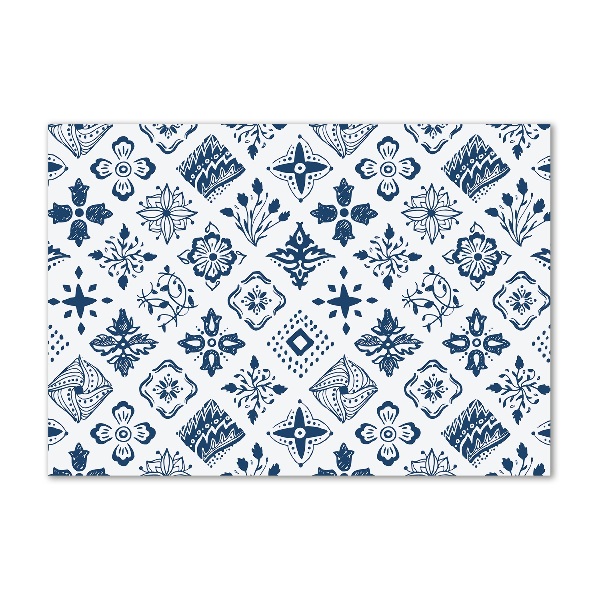 Quadro in vetro acrilico Motivo floreale