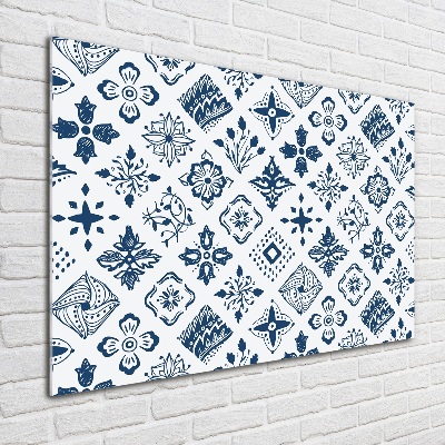 Quadro in vetro acrilico Motivo floreale