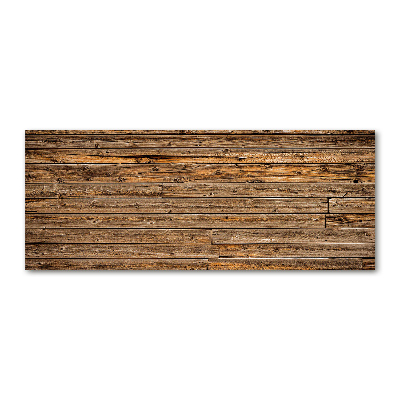 Quadro in vetro acrilico Parete in legno