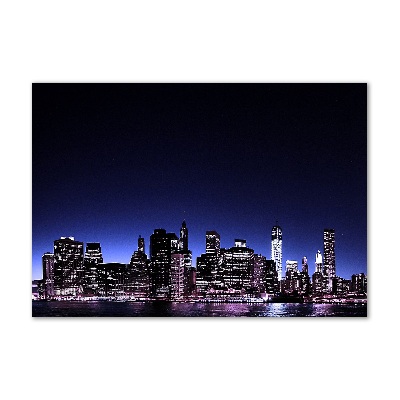 Quadro in vetro acrilico Ponte di Brooklyn