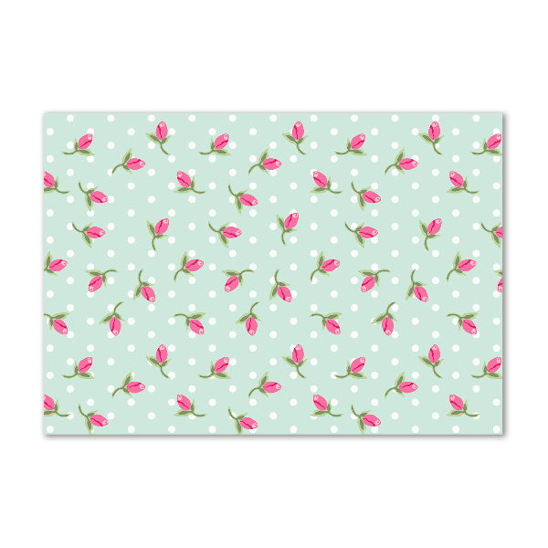 Quadro vetro acrilico Motivo a rose