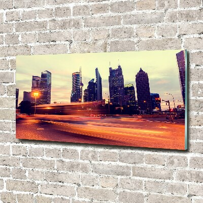 Quadro vetro acrilico Shanghai di notte