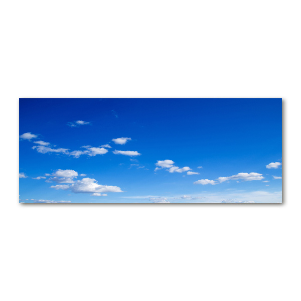 Quadro in vetro acrilico Nuvole nel cielo