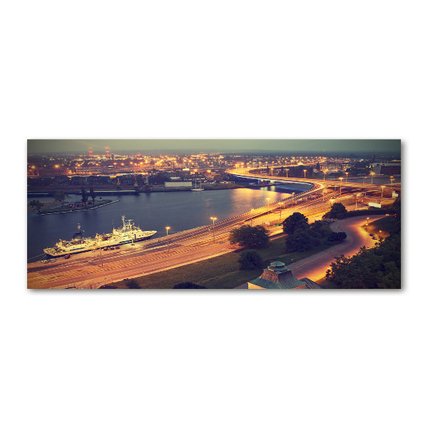 Quadro in vetro acrilico Stettino, Polonia