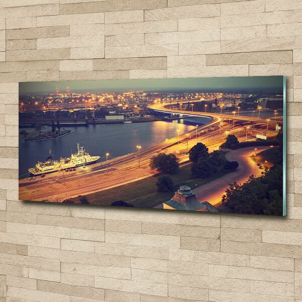 Quadro in vetro acrilico Stettino, Polonia