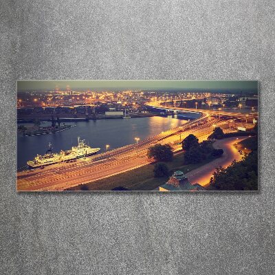 Quadro in vetro acrilico Stettino, Polonia